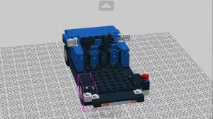 Lego Toyota FJ Cruiser MOC with operating Half Size Rear Doors and Roof Rack