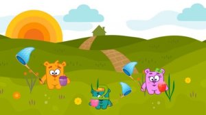 Не желейные Мишки - Учимся считать до 10 - Насекомые и цифры для детей