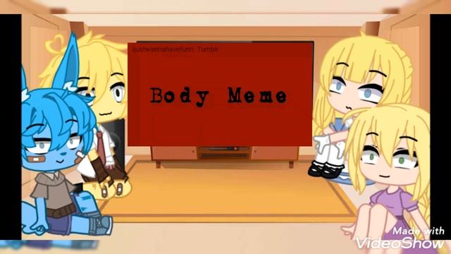 Реакция персонажей из мультфильмов на Крипипасту (1/2)