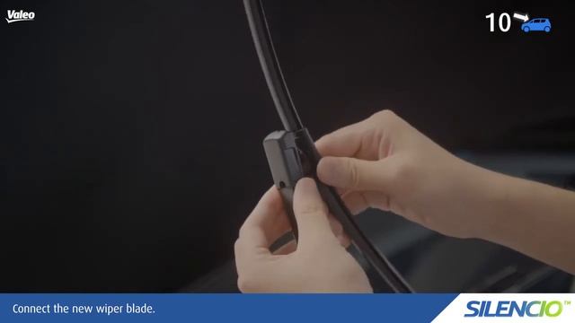 Как установить щетки стеклоочистителя (дворники) VALEO SWF с креплением MBTL (Mercedes с 2015 года) смотреть онлайн