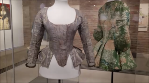 Женская одежда 18-19 век, выставка в текстильном музее