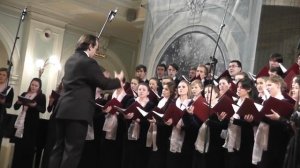 Хор студентов МОСКОВСКОЙ ГОСУДАРСТВЕННОЙ КОНСЕРВАТОРИИ рук С.С. КАЛИНИН