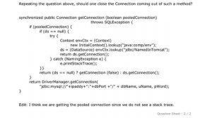 MySQL : Closing JDBC Connections in Pool