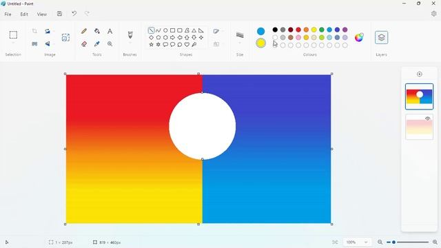 scenery drawing in computer paint смотреть онлайн