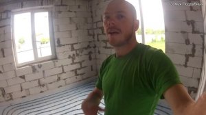 ТЕПЛЫЙ ПОЛ за 1 день! Водяной теплый пол своими руками часть 1
