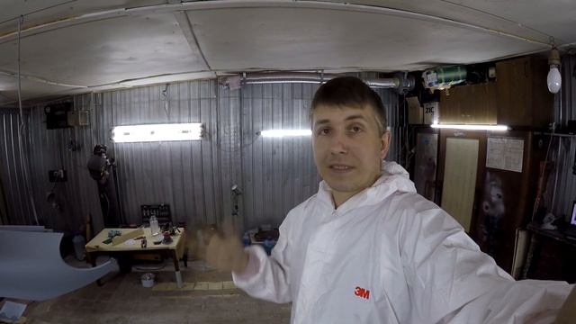 покраска крыла в серебристый металлик -  от а ДО я (vlog)