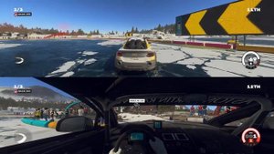 DiRT 5 (PC) - split-screen gameplay (single PC multiplayer)