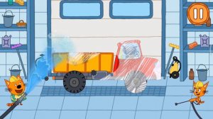 Let's Build house with amazing heavy vehicle | Kid-E-Cats family | GoKids Series