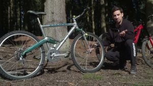 Первый Серийный Двухподвес! Чемпионский ДХ байк Verlicchi 1992 года! GMBN по-русски