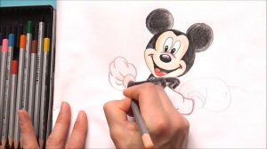 Mickey Mouse coloring and drawing for Kids, Toddlers