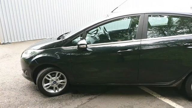 Used Ford Fiesta 1.25 82 Zetec 5dr Panther Black 2015 смотреть онлайн