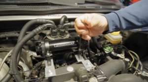 Refreshing the Fuel System on a WRC Legend GC8 (Vibrant Fuel Filter)