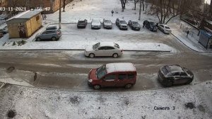 Дневная съемка HiWatch DS-I400(C) 2.8mm