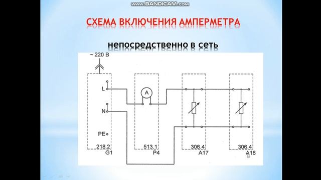 Электрические измерения  Лабораторная работа № 3  Измерение переменного тока амперметром при включе