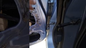 Honda Fit, динамики в двери.