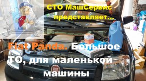 ФИАТ Панда. Fiat Panda. ТО для маленькой машины