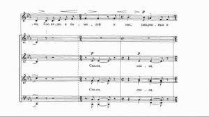 П. Г. Чесноков "Помянник" ор. 53 №4а