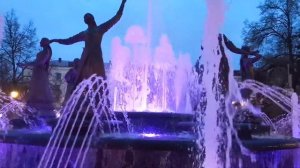 Фонтан "Семь девушек" в Уфе.