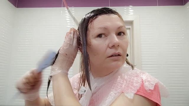 ?Тонирующая маска для волос estel 6/7 шоколадный на светлые волосы.