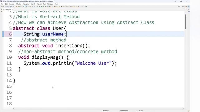 Java Abstraction | Java tutorials for beginners смотреть онлайн