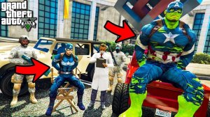 КАК КАПИТАН АМЕРИКА СТАЛ ХАЛКОМ В ГТА 5 МОДЫ! HULK ОБЗОР МОДА В GTA 5! ИГРЫ ВИДЕО MODS