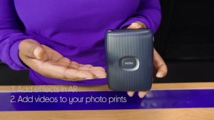 Instax Mini Link 2 Photo Printer - Space Blue - Quick Look