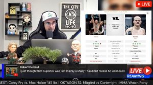 OKTAGON 52: Mågård vs Cartwright | LIVE STREAM | MMA Fight Companion | Newcastle England | OKMMA TV