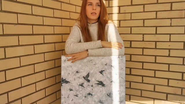 Стая. Картина маслом. Художник Марина Зайдулина