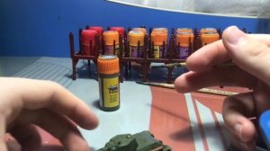 Как красить танки от звезды 1:100 ( как я крашу