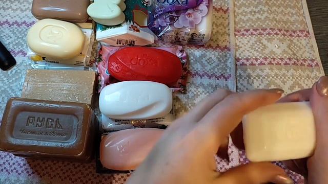 ASMR/Распаковка мыла/покупки сентября/unpacking Soap