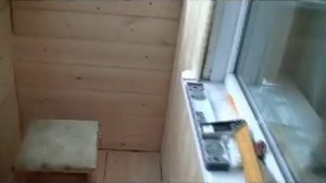 Обшиваем балкон вагонкой