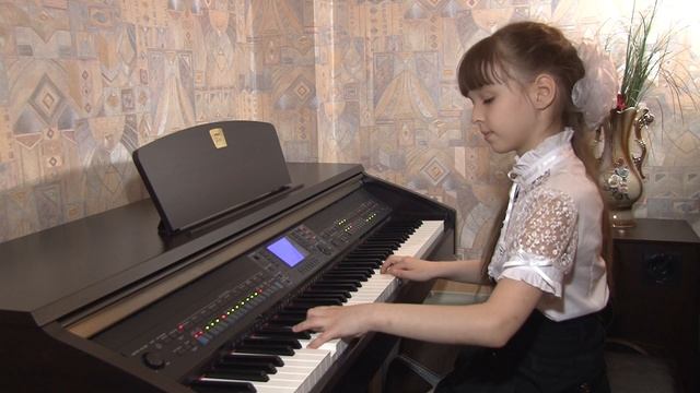 Диана Гринштейн 8 лет. «Indian Summer» (Индийское лето) YAMAHA Clavinova CVP-501 смотреть онлайн