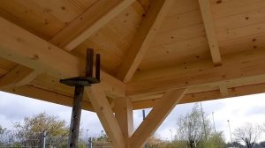 Строим беседку из дерева. 22.04.2021.