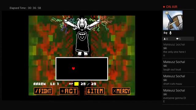 Undertale ps4 the true pacifist : near the END смотреть онлайн