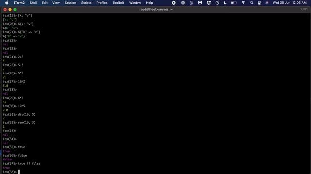 Elixir Programming Course for Beginners - Basic Operations 1 - Numbers & Booleans