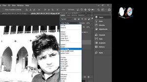 HOW TO CONVERT IMAGE INTO PENCIL SKETCH  IN PHOTO SHOP || Yousuf Graphics