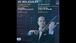 Elgar, Violin Concerto , 1st mov, Igor Oistrakh