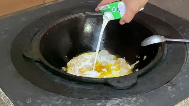 Креветки и гребешки на даче, на мангале и даже в казане!!!