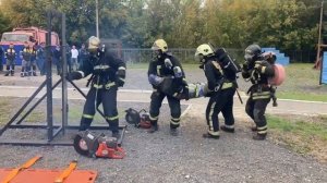 Соревнования пожарных «Боевое развертывание»