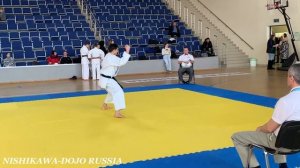 Вадо-кай (Вадо-рю) каратэ ката Чинто (Финал мужчины, 1 место)