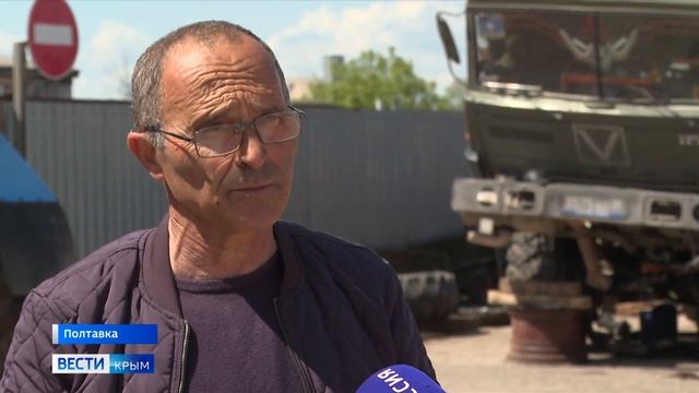 В Крыму волонтеры бесплатно ремонтируют поврежденную военную технику