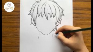 How to draw anime boy || How to draw animes for beginners || Drawing tutorial for beginners easy