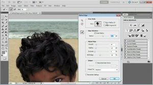 Adobe Photoshop CS5 Extended Advanced Use Edge Detection with Smart Radius & Output the Selection