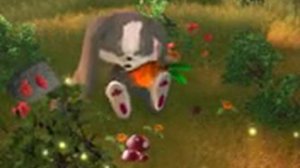 Зайка поет песенку