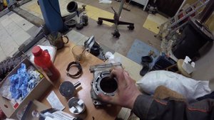 Ремонт SUZUKI RM250 часть2