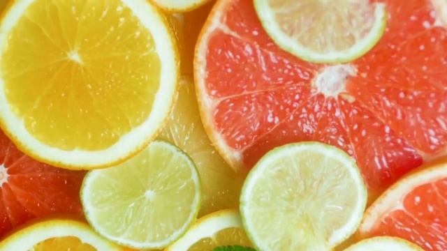 Background Fruit Fresh Juicy Citrus Fall Food Lime Lemon Orange Grapefruit Mint