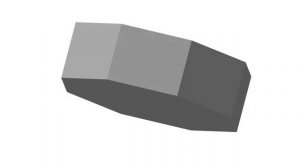 8-угольная прямая призма