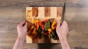 Салат с печёным перцем