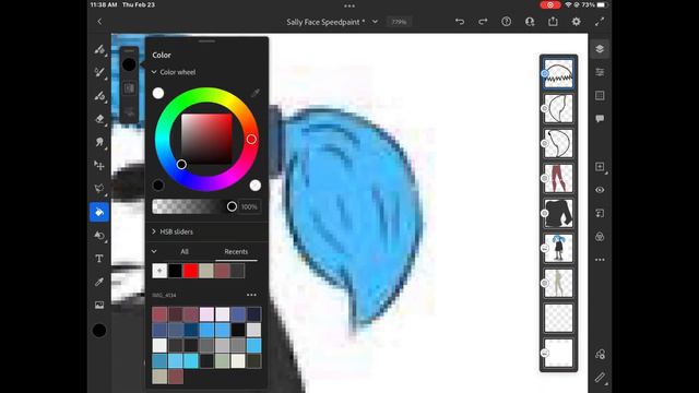 Sally Face Speedpaint смотреть онлайн