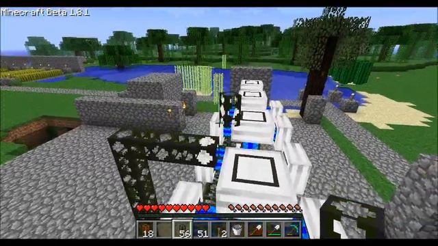 Buildcraft Powerplant Constuction Part 1